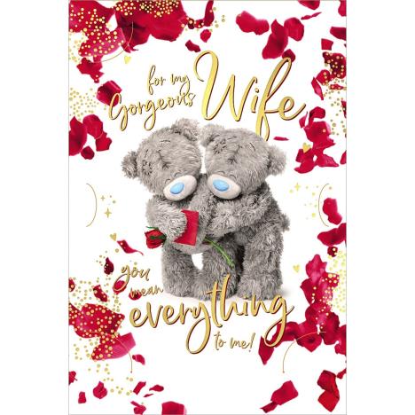 3D Holographic Wife Me to You Bear Birthday Card £3.39